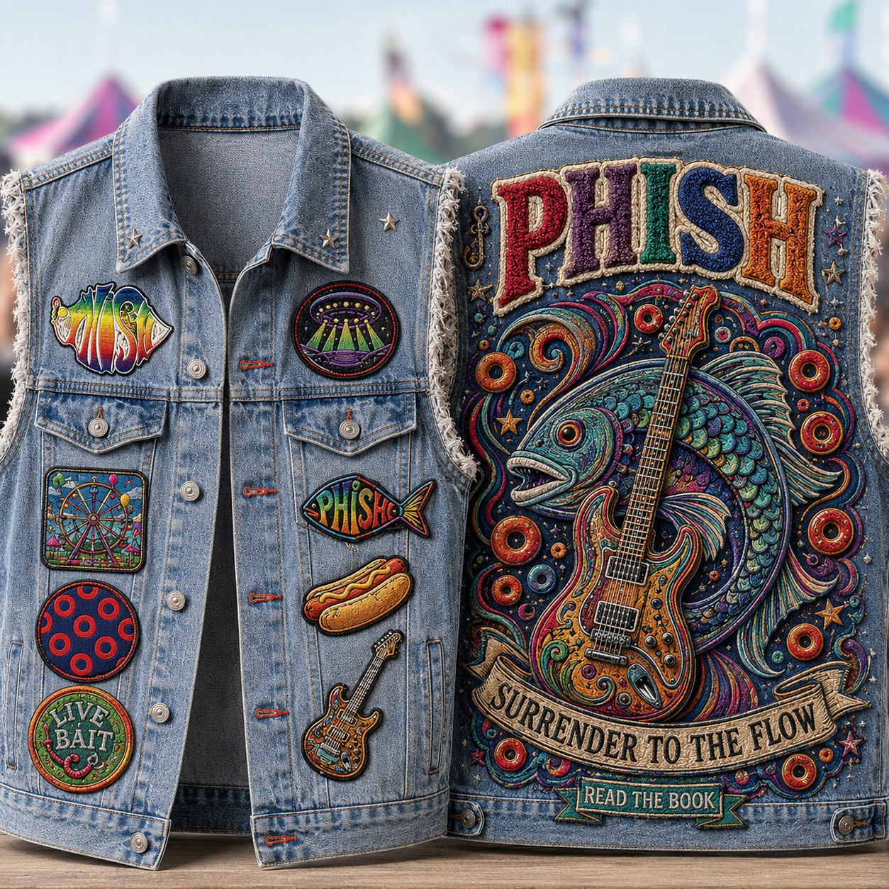 PIH PREMIUM DENIM VEST HQH