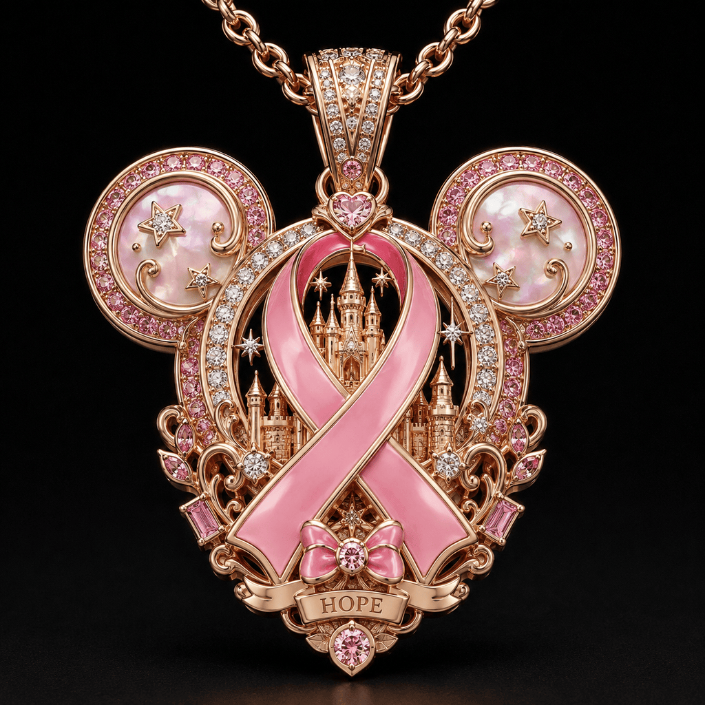 DSN Solid Gold Chain with Diamond Pendant PDL