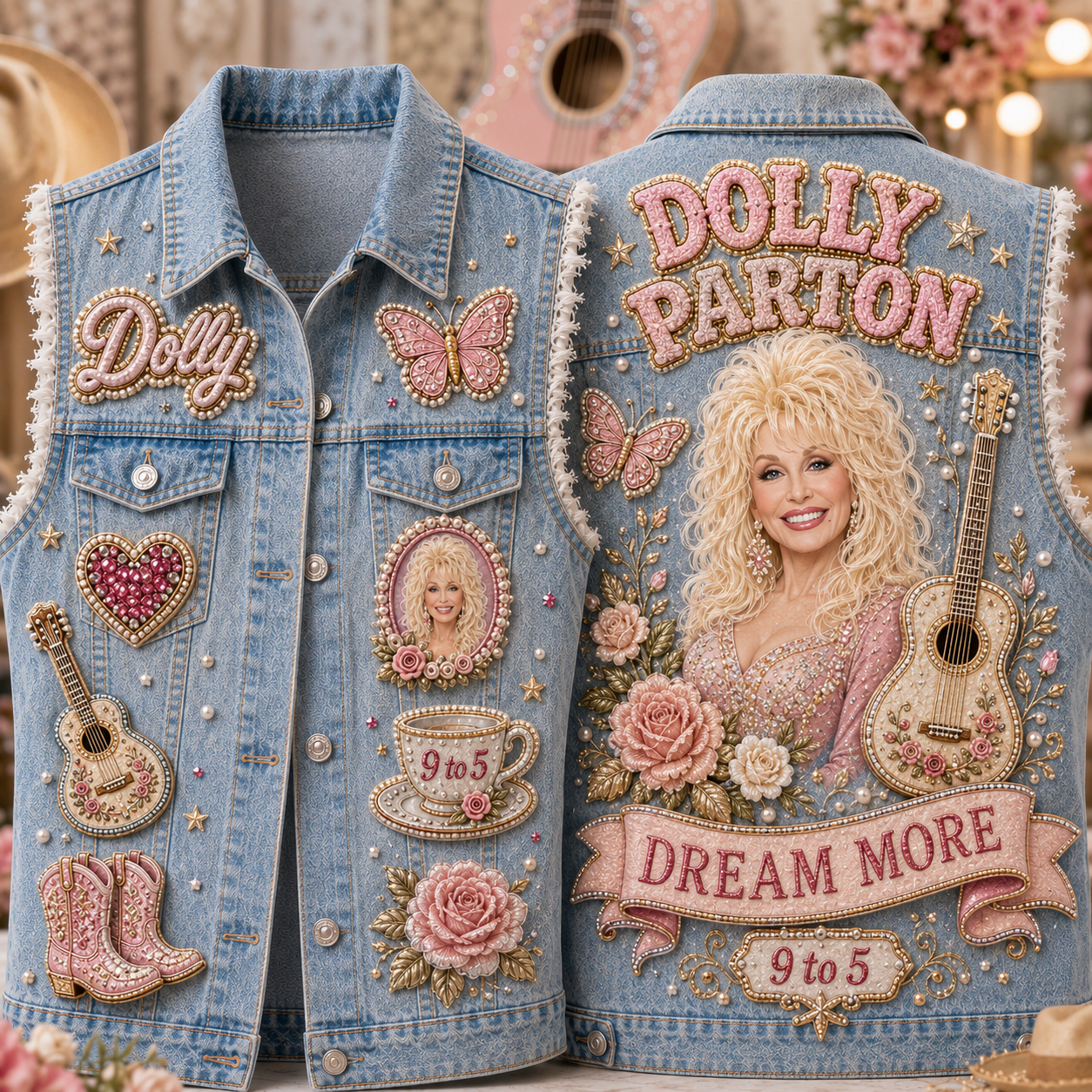 DLPT PREMIUM DENIM VEST HQH