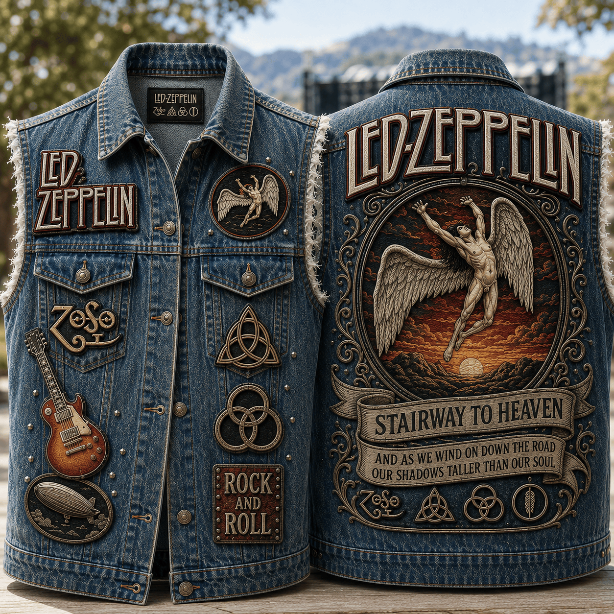 LZPL PREMIUM DENIM VEST HQH