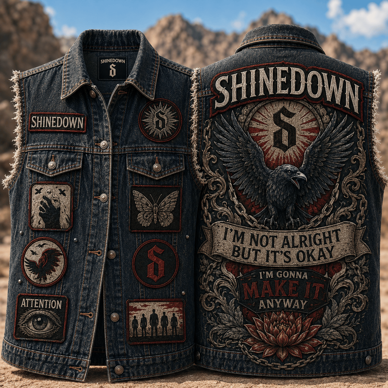 SNDN PREMIUM DENIM VEST HQH