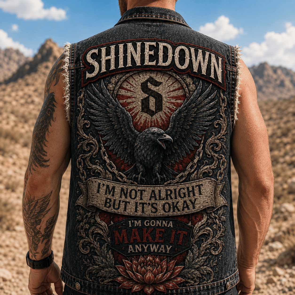SNDN PREMIUM DENIM VEST HQH