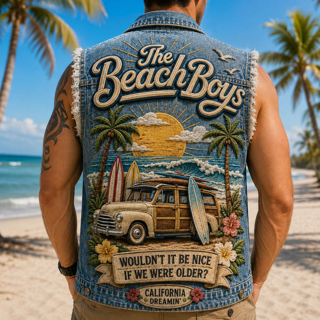 TBT PREMIUM DENIM VEST HQH