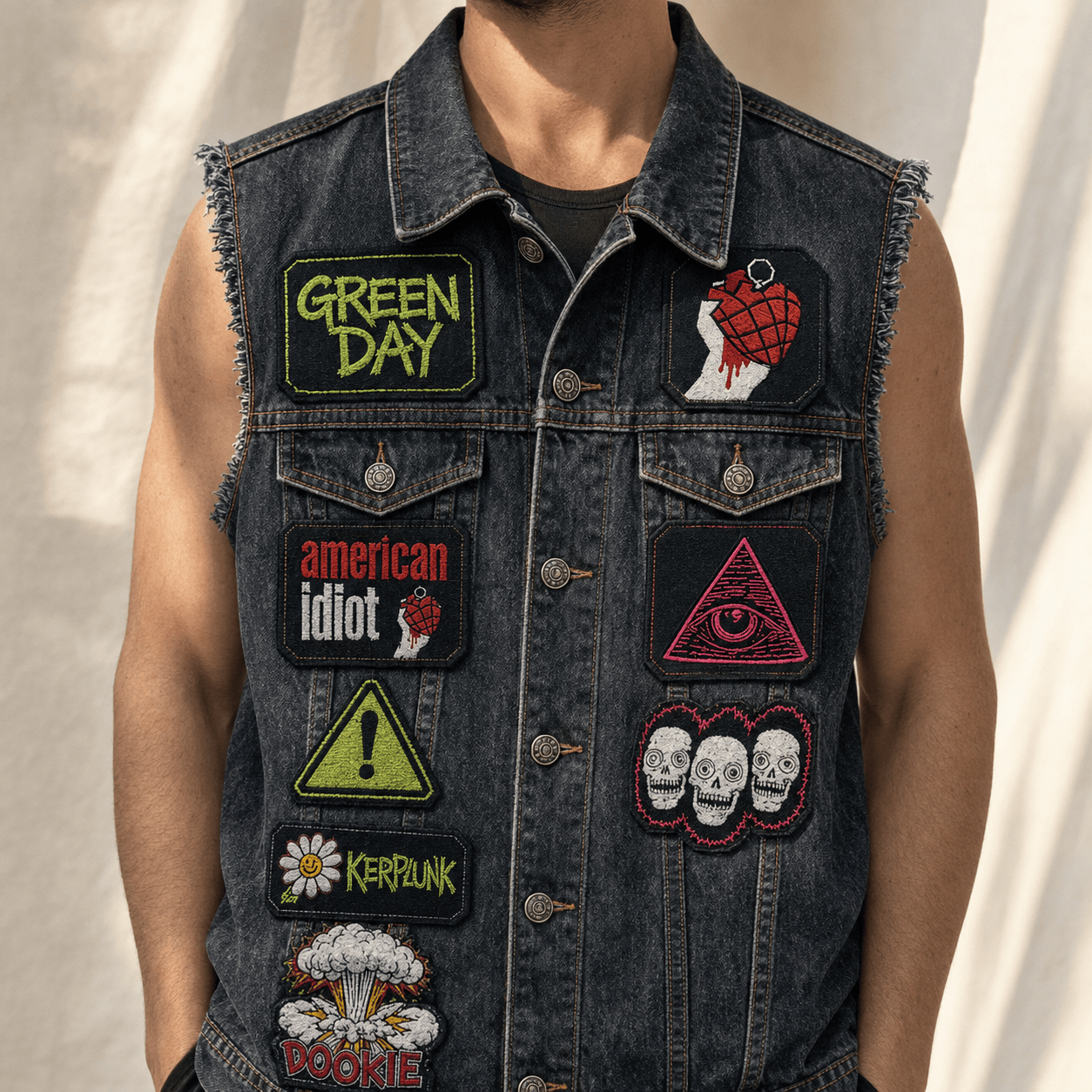GRD PREMIUM DENIM VEST NVH