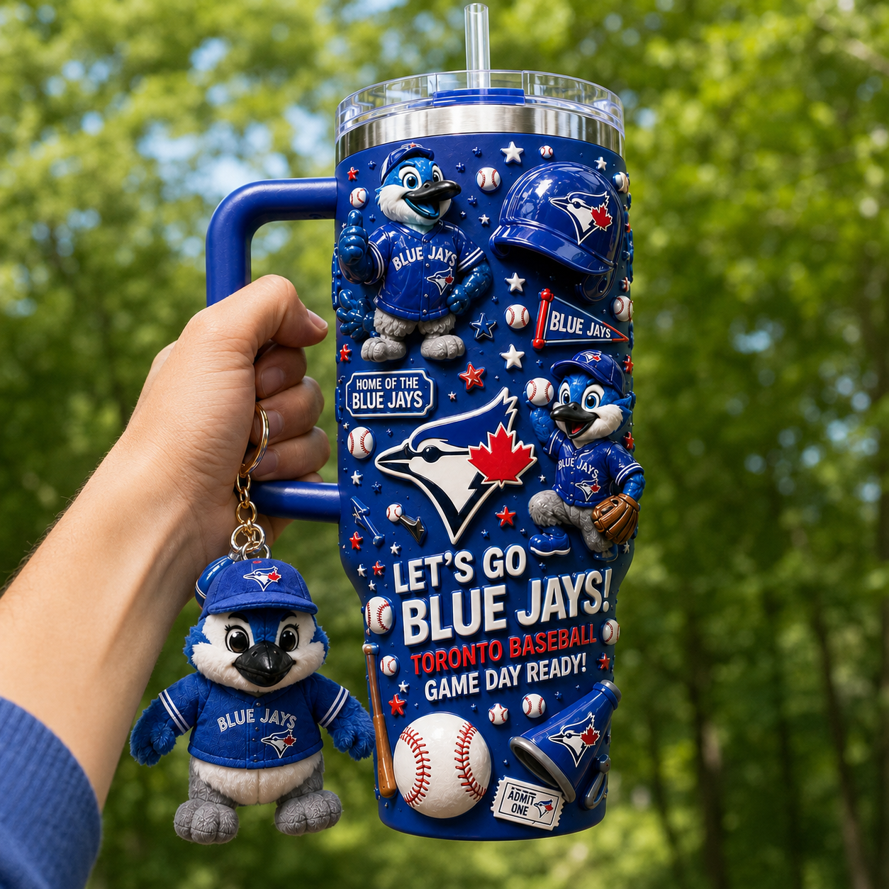 TBJ 40oz Tumbler With Handle DNBN