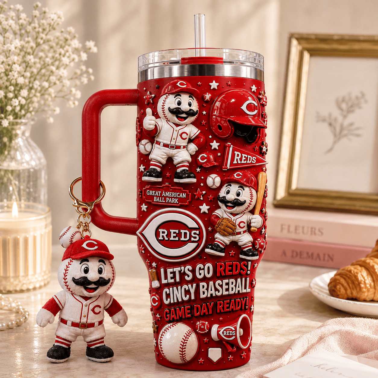CCR 40oz Tumbler With Handle DNBN