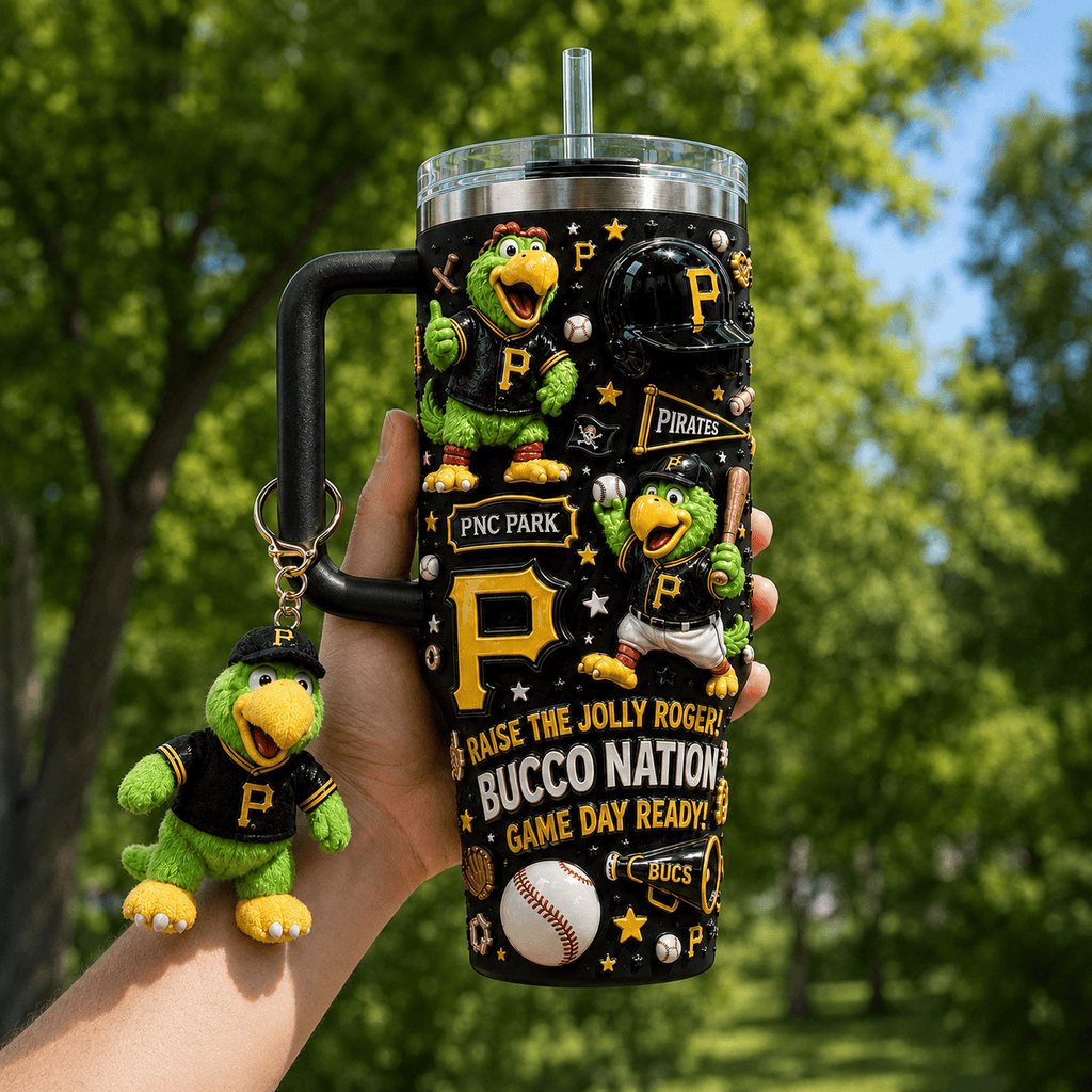 PITTS 40oz Tumbler With Handle DNBN