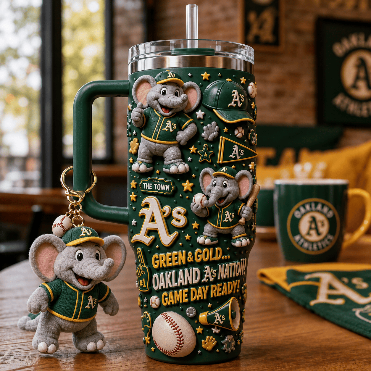 OKAA 40oz Tumbler With Handle DNBN