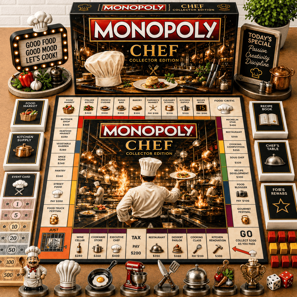 Premium CHEF Board Game TTTT