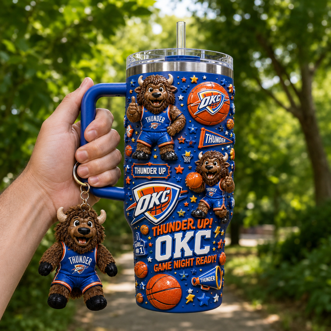 OCT 40oz Tumbler With Handle DNBN