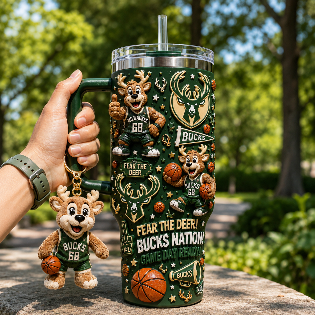 MLKBB 40oz Tumbler With Handle DNBN