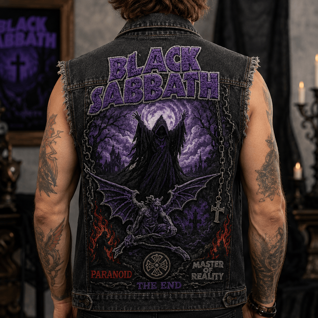 BLST PREMIUM DENIM VEST NVH